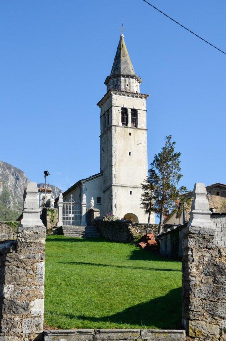 Church of the Holy Cross in Gradišče pri Vipavi 